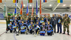 Ракитянский «Метеор» занял третье место на турнире по хоккею с шайбой в Железногорске