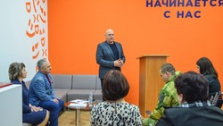Глава Ракитянского района посетил заседание совета ветеранов