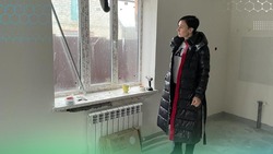 Главный врач Ракитянской ЦРБ проверила ход капитального ремонта ФАПа в селе Лаптевка