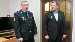 Ветеран МВД Владимир Мурченко получил памятную юбилейную медаль