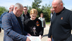 Министр строительства Белгородской области посетила школу в Ракитянском районе