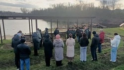 Специалисты доложили о завершении работ по очистке Железнодорожного пруда в Ракитянском округе