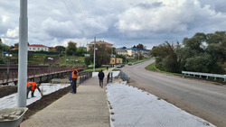 Ракитянские власти сообщили о завершении ремонта гидротехнического сооружения на пруду в райцентре