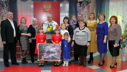 Житель Ракитянского района получил приветственный адрес губернатора Белгородской области