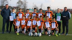 Ракитянские футболисты завоевали бронзовую медаль на всероссийском турнире