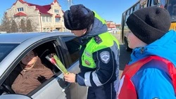 Сотрудники Госавтоинспекции по Ракитянскому и Краснояружскому округам провели праздничную акцию