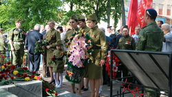 Жители посёлка Пролетарский отметили День Победы