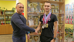 Гиревик из Ракитянского района Никита Шепелев получил звание «Мастер спорта России»