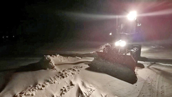 Краснояружские и ракитянские коммунальщики приступили к расчистке снега