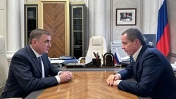 Вячеслав Гладков рассказал о встрече с помощником президента РФ Алексеем Дюминым