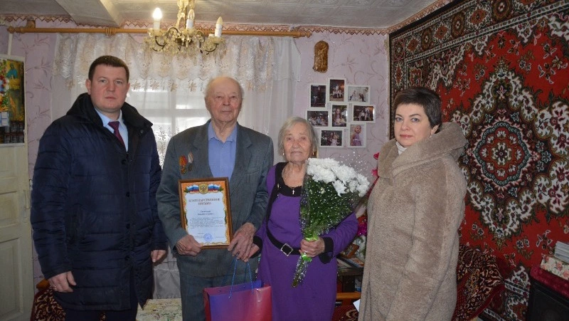 Житель Краснояружского округа отметил юбилей