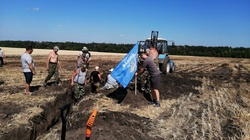 Поисковики нашли останки танка «Стюарт» в ракитянском Дмитриевском сельском поселении