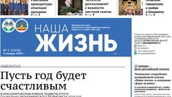 Газета «Наша жизнь» №2 от 9 января 2025 года