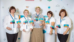 Краснояружская команда отправилась в Москву для участия в конкурсе педагогического мастерства