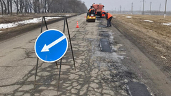 Ракитянские власти реконструируют дорогу на село Борисполье в рамках нацпроекта