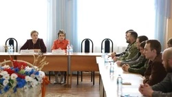 Ракитянские ветераны СВО встретились с представителями муниципальной власти