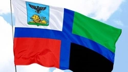 Ракитянские власти поздравили жителей муниципалитета с Днём белгородского флага 