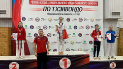 Спортсмены Ракитянского района стали призёрами первенства ЦФО по тхэквондо