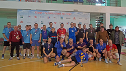 Команда из Ивни победила на ракитянском межрайонном турнире по волейболу среди ветеранов