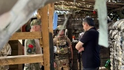 Вячеслав Гладков посетил Краснояружский район