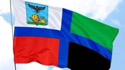Виталий Кутоманов поздравил краснояружцев с Днём белгородского флага