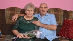 Краснояружцы отметили 55-летие семейной жизни