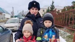 Ракитянские правохранители приняли участие в акции «Полицейский Дед Мороз»