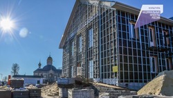 Строители вскоре приступят к облицовке фасада Центра культурного развития в Ракитянском районе
