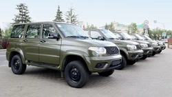 Вячеслав Гладков рассказал о передаче новой техники отряду СГУП «Орлан»