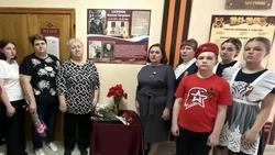 Ракитянцы стали участниками открытия памятной доски в честь выпускника школы