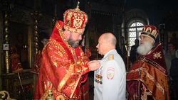 Пётр Рядинский получил медаль святителя Иоасафа Белгородского