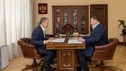 Вячеслав Гладков рассказал о встрече с министром труда и социальной защиты РФ