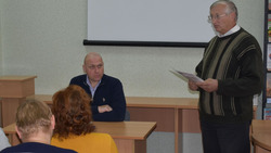 Глава администрации Ракитянского района встретился с местной организацией общества слепых