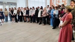 Ракитянка приняла участие в открытии региональной выставки кукол