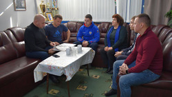 Глава администрации Ракитянского района встретился с НКО «СК «Спартак»»