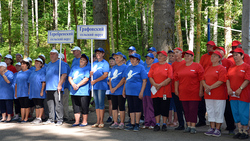 Более 100 краснояружцев приняли участие в районной летней спартакиаде ветеранов
