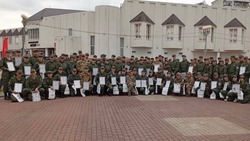 Ракитянские и краснояружские юноши получили награды за работу в центре «Воин»