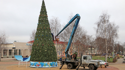 Новогодняя иллюминация зажжётся в Ракитном и Красной Яруге 25 декабря