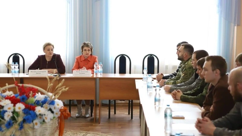 Ракитянские ветераны СВО встретились с представителями муниципальной власти