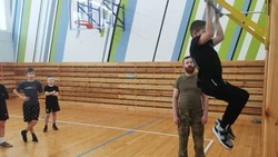 Специалисты военно-патриотического воспитания Краснояружского района протестировали курсантов