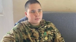 Краснояружский подросток получил медаль «За содействие СВО»