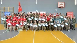 Ракитянские школьники приняли участие в муниципальном этапе военно-патриотической игры «Зарница 2.0»