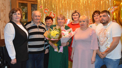 Семья Евсюковых из Красной Яруги отметила 50-летие совместной жизни
