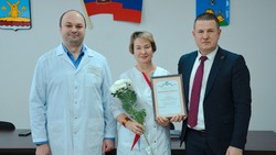 Краснояружские медики встретились с руководителем муниципалитета