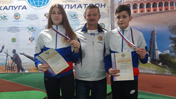 Ракитянцы завоевали серебро на первенстве России по полиатлону