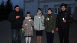 Полицейские призывают ракитянцев носить на одежде световозвращающие элементы