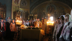 Священнослужители доставят ковчег с мощами Николая Чудотворца в ракитянский храм