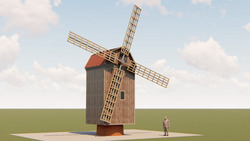 Ветряную мельницу конца 19 века восстановят в краснояружском селе за 3,5 млн рублей