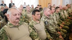 Краснояружцы получили медали «За доблесть в рядах Белгородской самообороны»