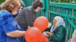 Труженица тыла из Теребрено Краснояружского района отметила 90-летие